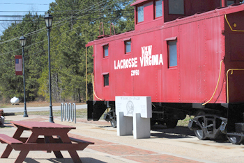 caboose at lacrosse